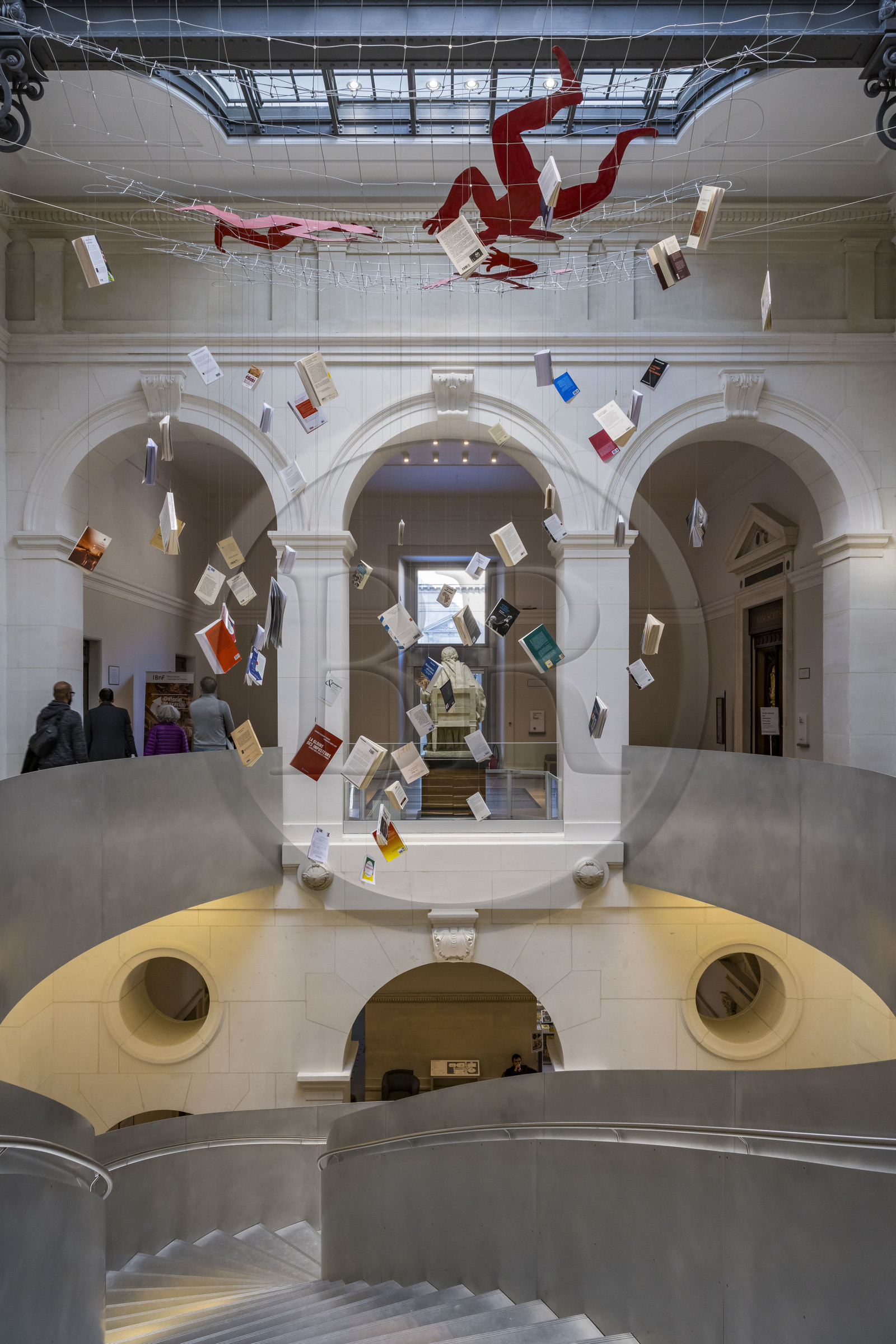 France, Paris (75), Bibliothèque Nationale de France, site Richelieu,