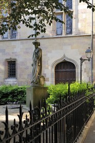 France, Côte d'Or (21), Dijon, le jardin de la place des Ducs