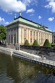Suède, Stockholm, vieille ville dans l'Ile de Gamla Stan, Maison de la noblesse (Riddarhuset)