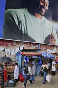 Tanzania, Dar es-Salaam, Ubungo bus main station