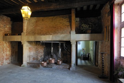 France, Seine Maritime, Varengeville sur Mer, the Manoir d' Ango (Ango Manor)