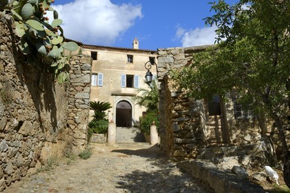 France, Haute Corse, Balagne, perched village of Pigna