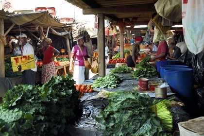 Zimbabwe, Harare, Mbare market