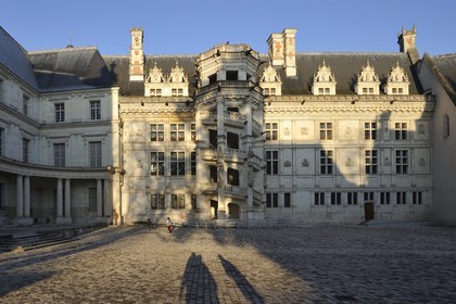 France, Loir et Cher, Loire Valley listed as World Heritage by UNESCO, Chateau de Blois, Francois I Wing