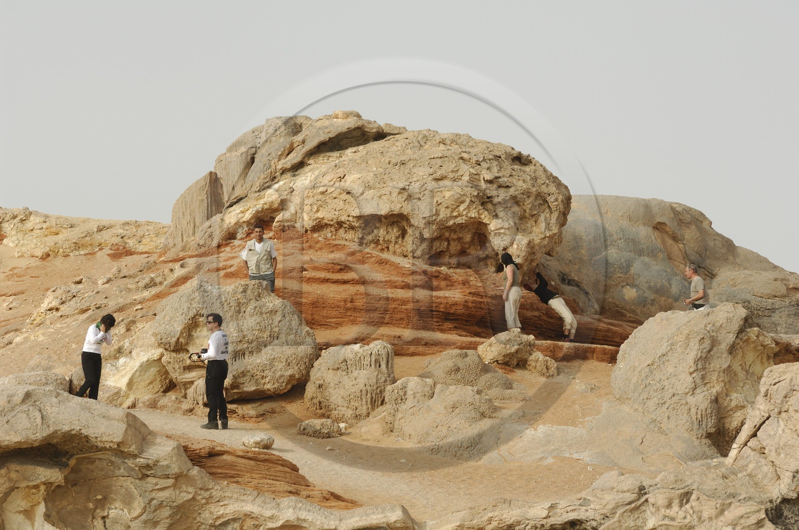 Egypte, Basse-Egypte, désert libyque, le Desert Blanc, Crystal Moutain
