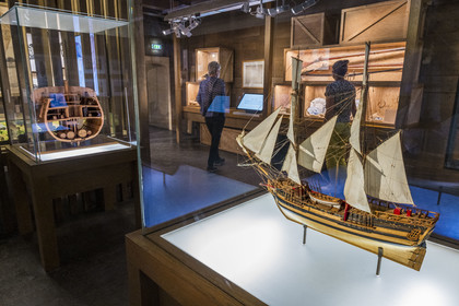 France, Loire Atlantique, Nantes, Bouffay district, the castle of the Dukes of Brittany, Nantes History Museum, rooms dedicated to the slave trade