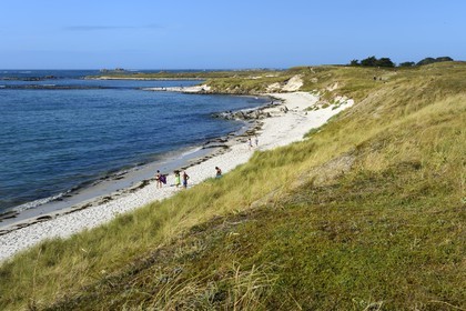 France, Finistère (29), Landeda, les dunes de Sainte-Marguerite