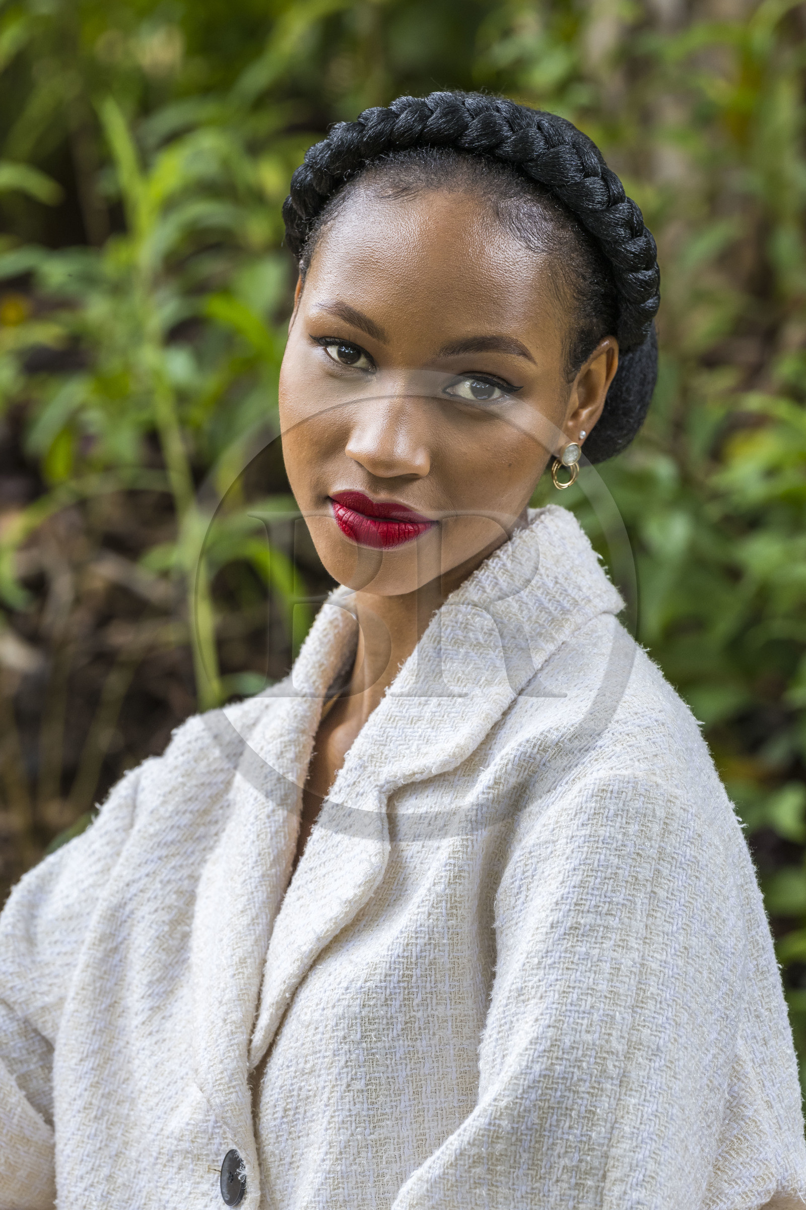 Rwanda, Kigali, Norrsken House Kigali, la mannequin Winnie Shema Tumusiime