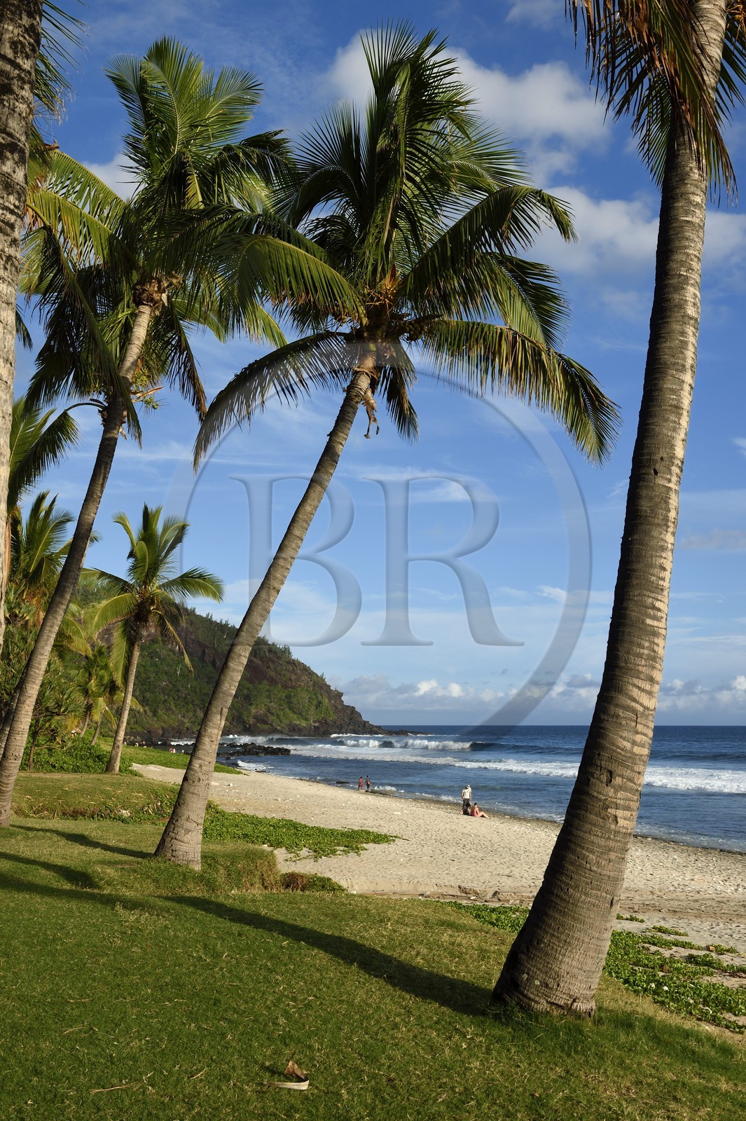 France, Ile de la Reunion, Cote Sud, plage de Grande Anse