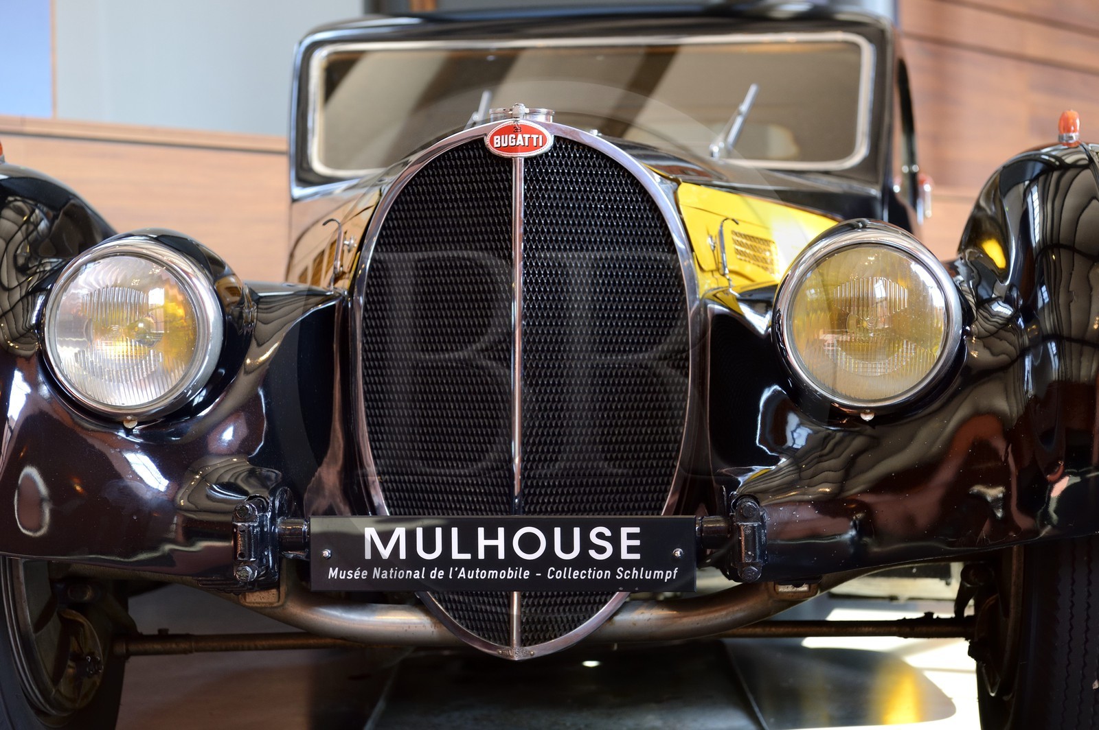 France, Haut-Rhin (68), Mulhouse, Cité de l'automobile - Musée national, Collection Schlumpf, Bugatti 57S Atalante de 1936