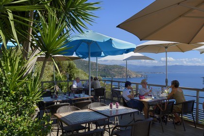 France, Corse-du-Sud (2A), Cargèse, restaurant-glacier A Volta