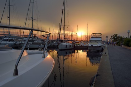 France, Var, Saint-Raphael, Santa lucia marina