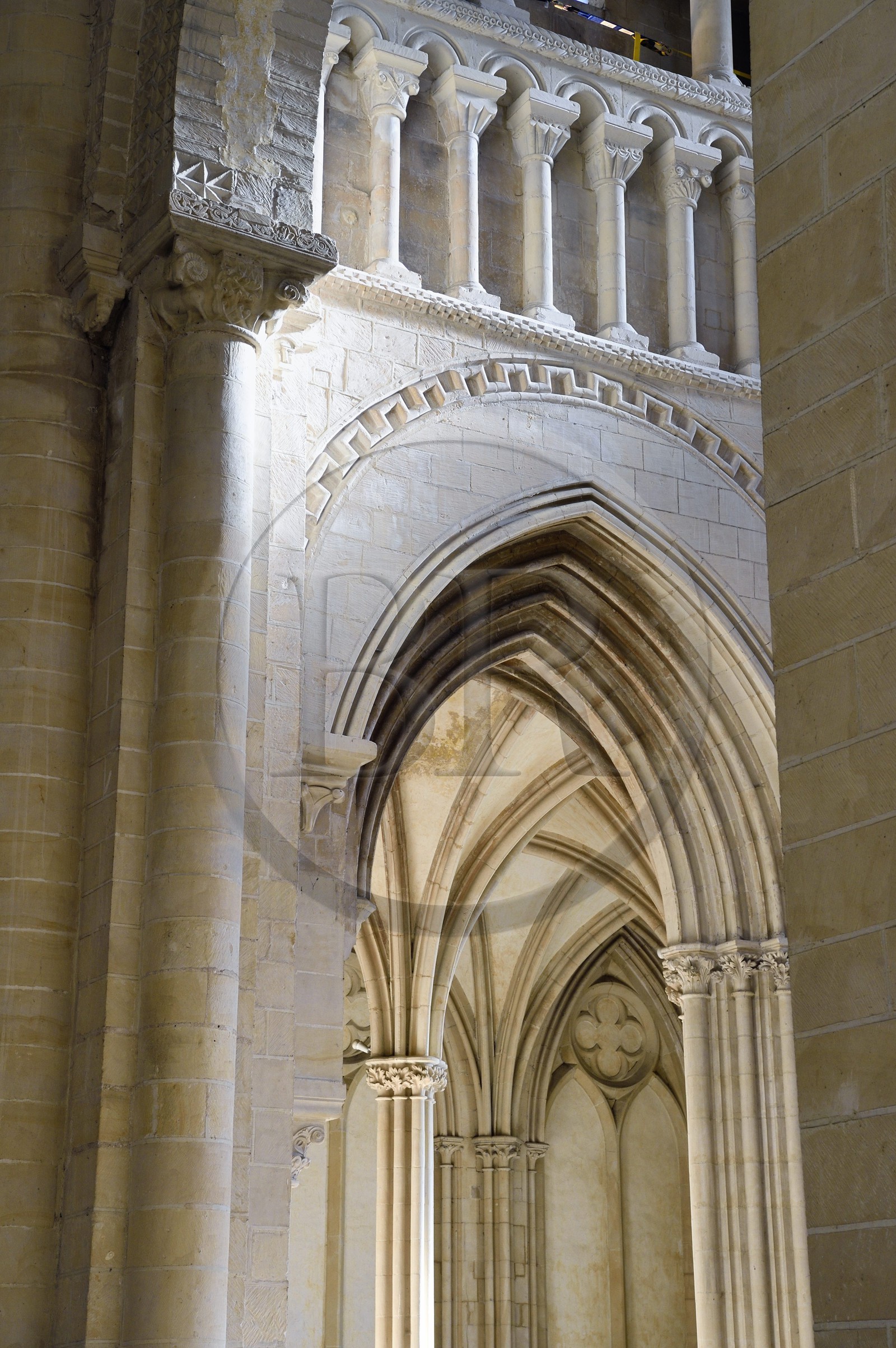 France, Calvados (14), Caen, l'Abbaye-aux-Dames, l'église abbatiale de la Trinité France, Calvados (14), Caen, l'Abbaye-aux-Dames, l'église abbatiale de la Trinité