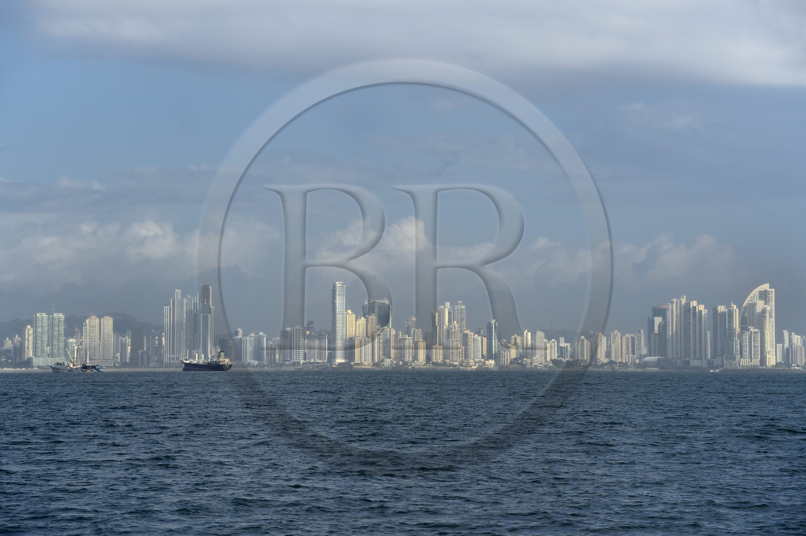 Panama, Panama City, le front de mer et ses gratte-ciels