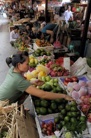 Vietnam, Hanoï, quartier des 36 rues dans la vieille ville, marché Hang Be