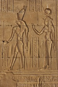 Egypt, Upper Egypt, Nile Valley, Edfu, temple dedicated to Horus God