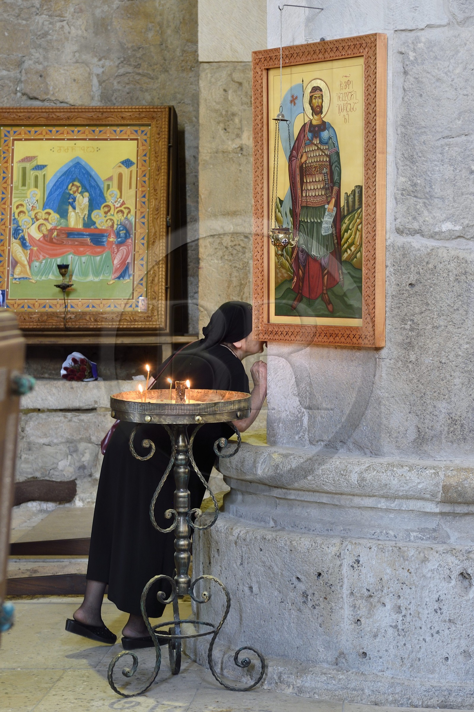 Géorgie, Iméréthie, Kutaissi, la Cathédrale de Bagrati, classée Patrimoine Mondial de l'UNESCO
