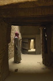 Egypte, Haute Egypte, désert libyque, oasis de Dakhla, vieux village de Al-Qasr