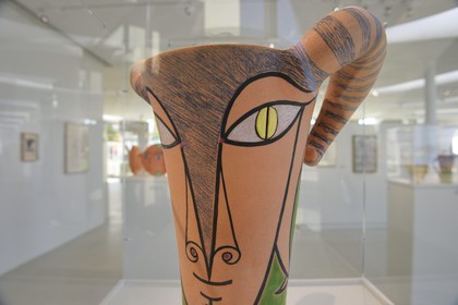 France, Alpes-Maritimes, Menton, Jean Cocteau Museum built in 2008 by architect Rudy Ricciotti