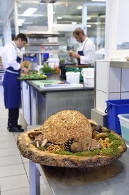 France, Haute Loire, Saint Bonnet le Froid, Régis and Jacques Marcon 3-star restaurant,