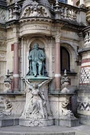 France, Seine Maritime, Pays de Caux, Cote d'Albatre, Fecamp, Benedictine Palace in Neo Gothic and Neo-Renaissance styles, built by Alexandre Le Grand the producer of the Benedictine herbal liquor