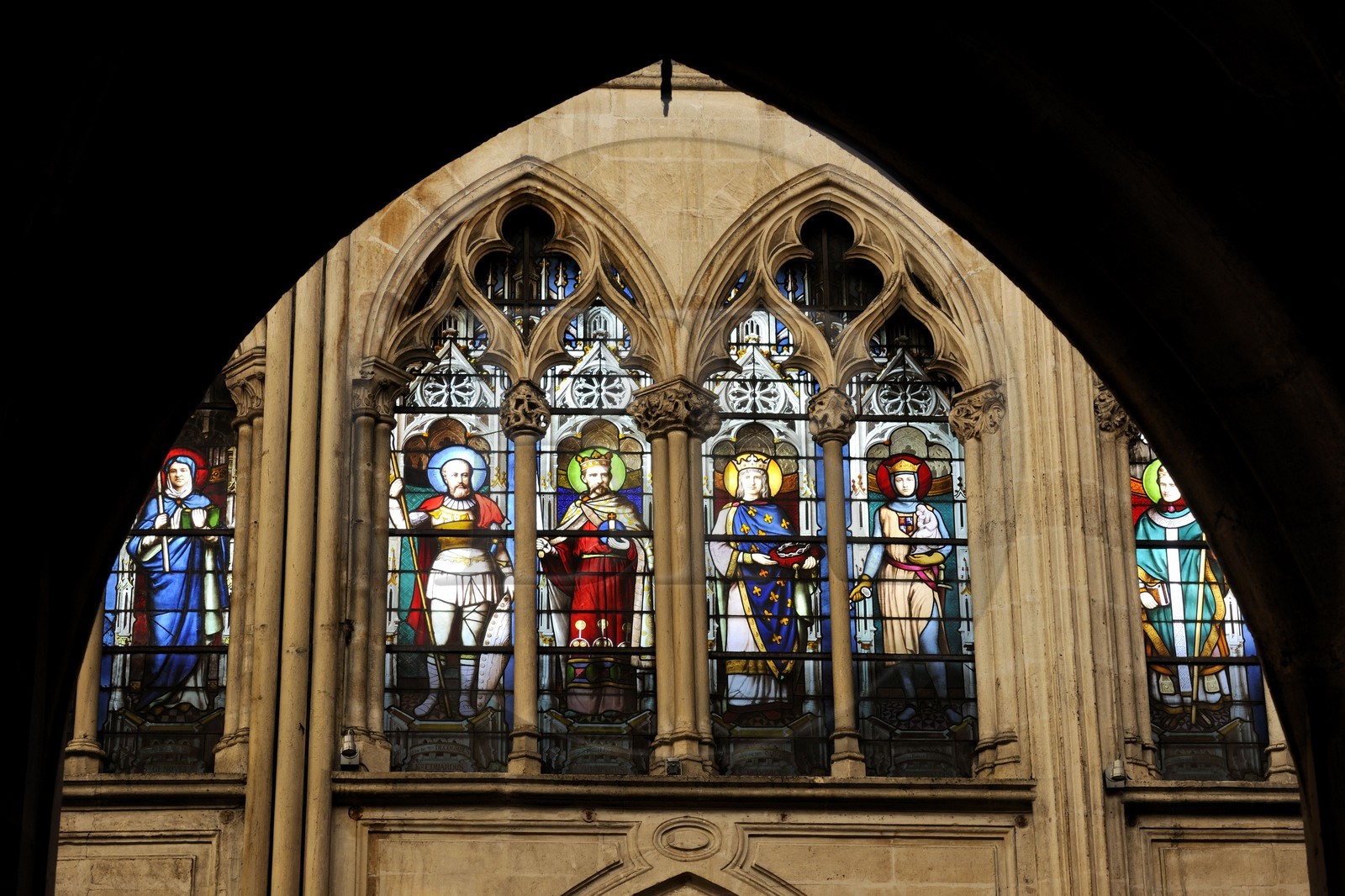 France, Paris, Saint-Séverin Chuch