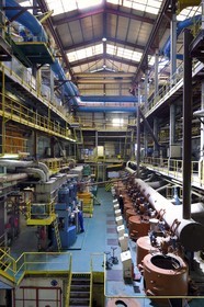 France, Ile de la Reunion, Saint-Louis, l'usine sucrière du Gol, fabrication du sirop à base de la canne à sucre