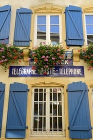 France, Moselle, Rodemack, labelled Les Plus Beaux Villages de France (The Most Beautiful Villages of France), the Post Office