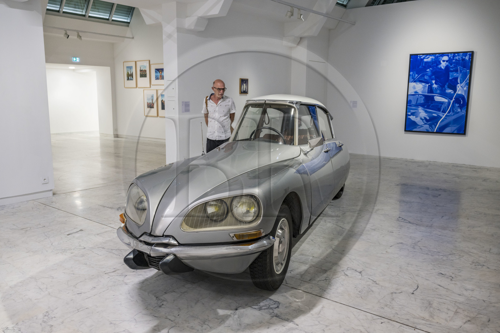 France, Bouches-du-Rhône (13), Marseille, le MAC (musée d'Art Contemporain), rénové en 2023, La D.S. (1993) de l'artiste Gabriel Orozco
