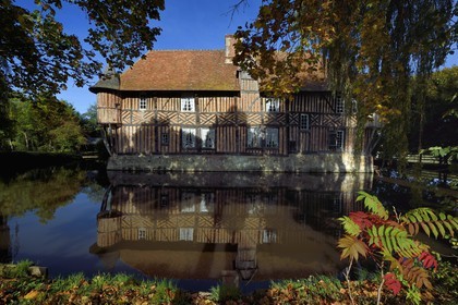 France, Calvados, Pays d'Auge, Coupesarte, 16th century Coupesarte mansion