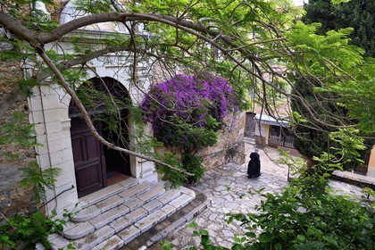 France, Var, Bormes les Mimosas, Saint Trophyme church