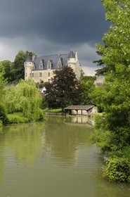 France, Indre-et-Loire (37), Montrésor, le château