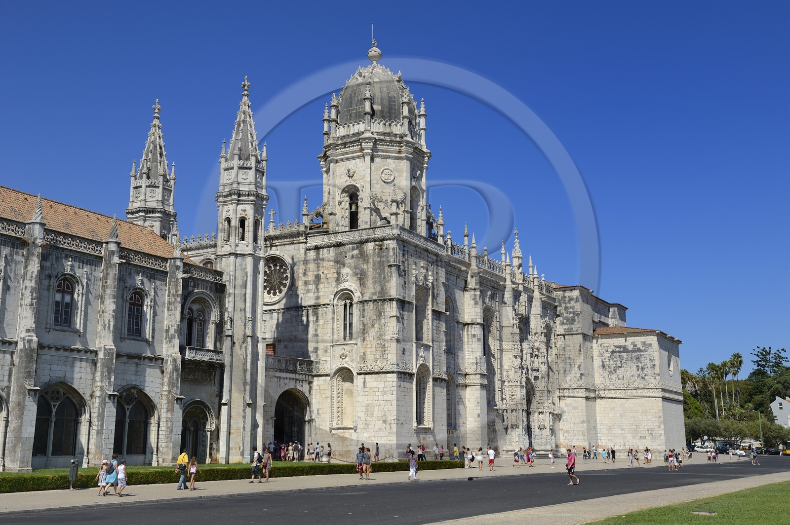 Portugal, Lisbonne, Bélem, Monastere des Hiéronymites (Mosteiro dos Jerónimos), classé Patrimoine Mondial de l'UNESCO, église Santa Maria