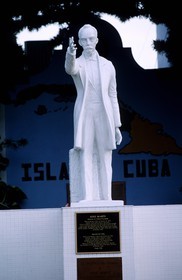 United States, Florida, Gulf Coast, city of Tampa, Ibor City, Cuban independent leader José Marti