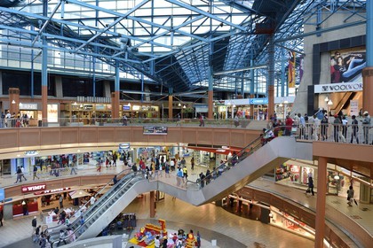 Afrique du Sud, province de Gauteng, Johannesburg, CBD (Central Business District), centre commercial de Carlton center dans le coeur de la ville