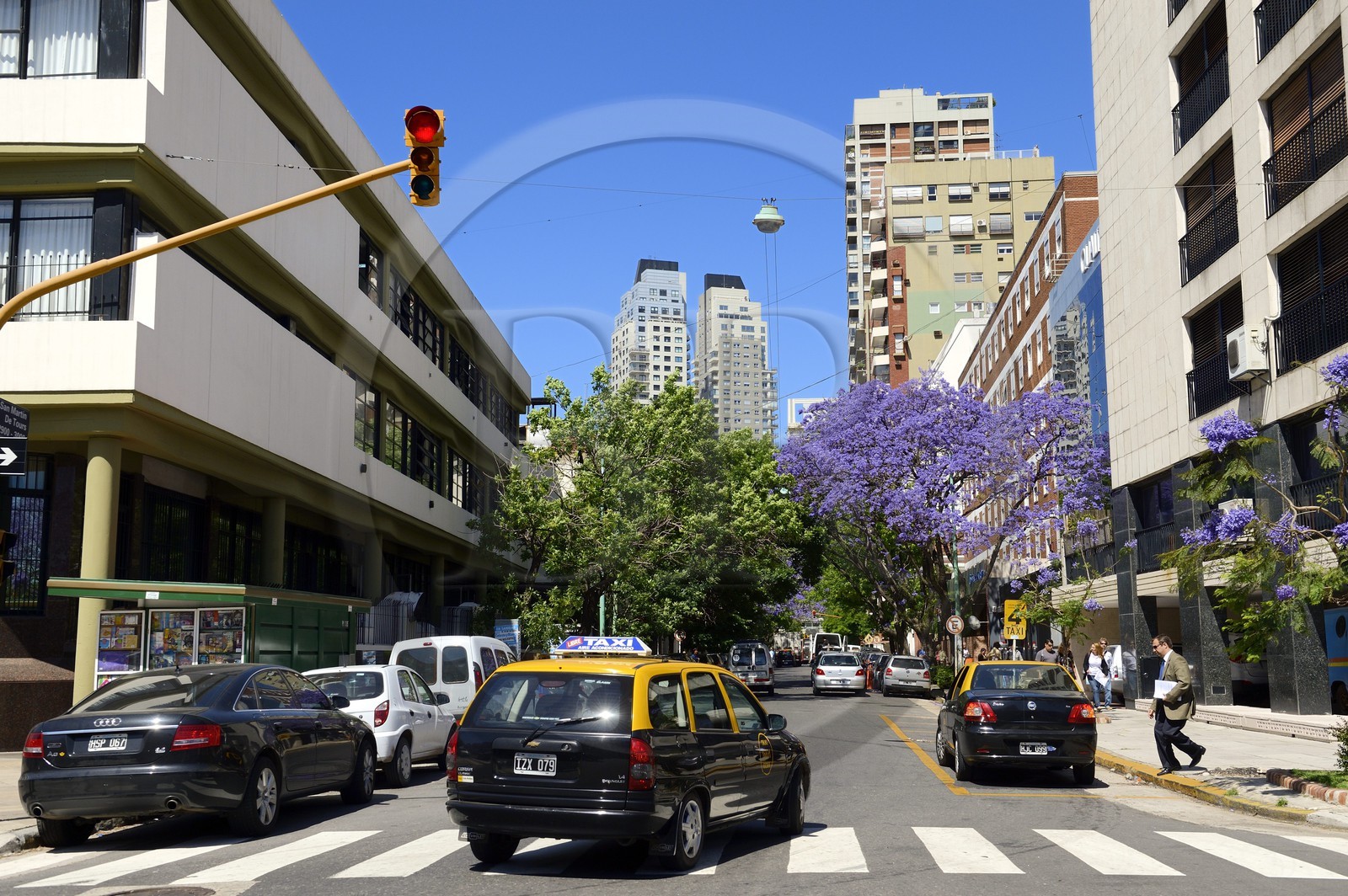 Argentine, Buenos Aires, quartier Palermo, rue San Martín de Tours