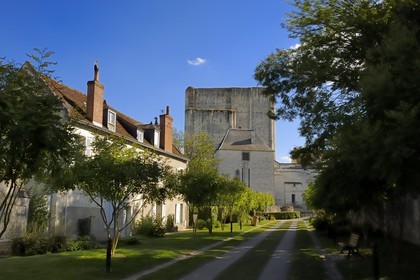 France, Indre-et-Loire (37), Loches, le donjon de la forteresse féodale