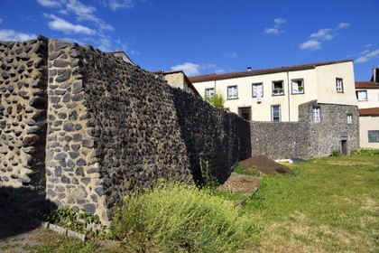 France, Puy-de-Dôme (63), Clermont-Ferrand, quartier de Montferrand, les anciens remparts