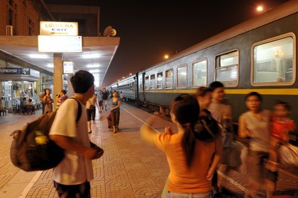 Vietnam, Hanoi, central train station