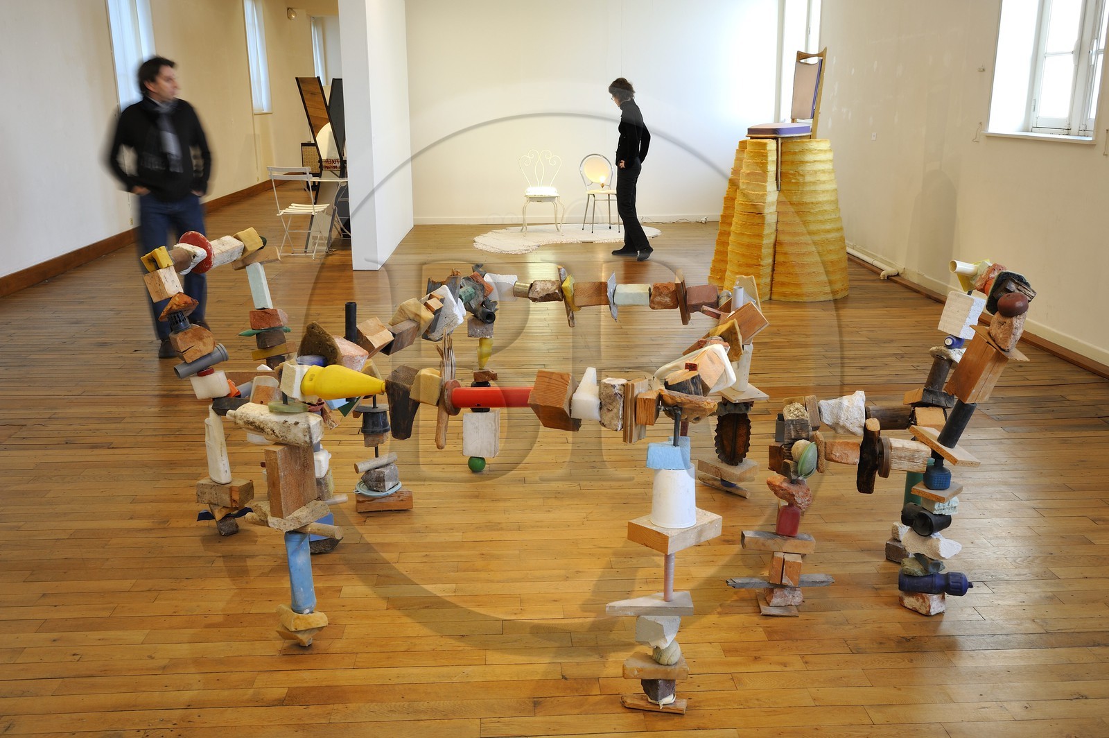 France, Loir et Cher (41), Blois, musée de l'Objet, Two Placesone Space de Tony Cragg