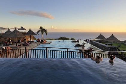 France, île de la Réunion, côte sud, Grande-Anse, hôtel Palm