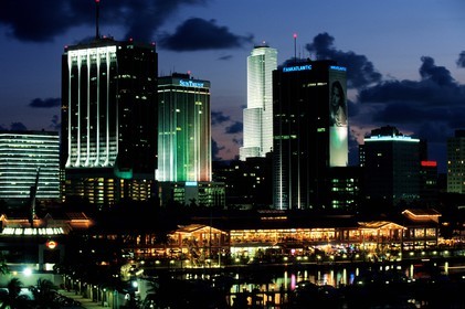 Etats-Unis, Floride, Miami, gratte-ciel du centre-ville