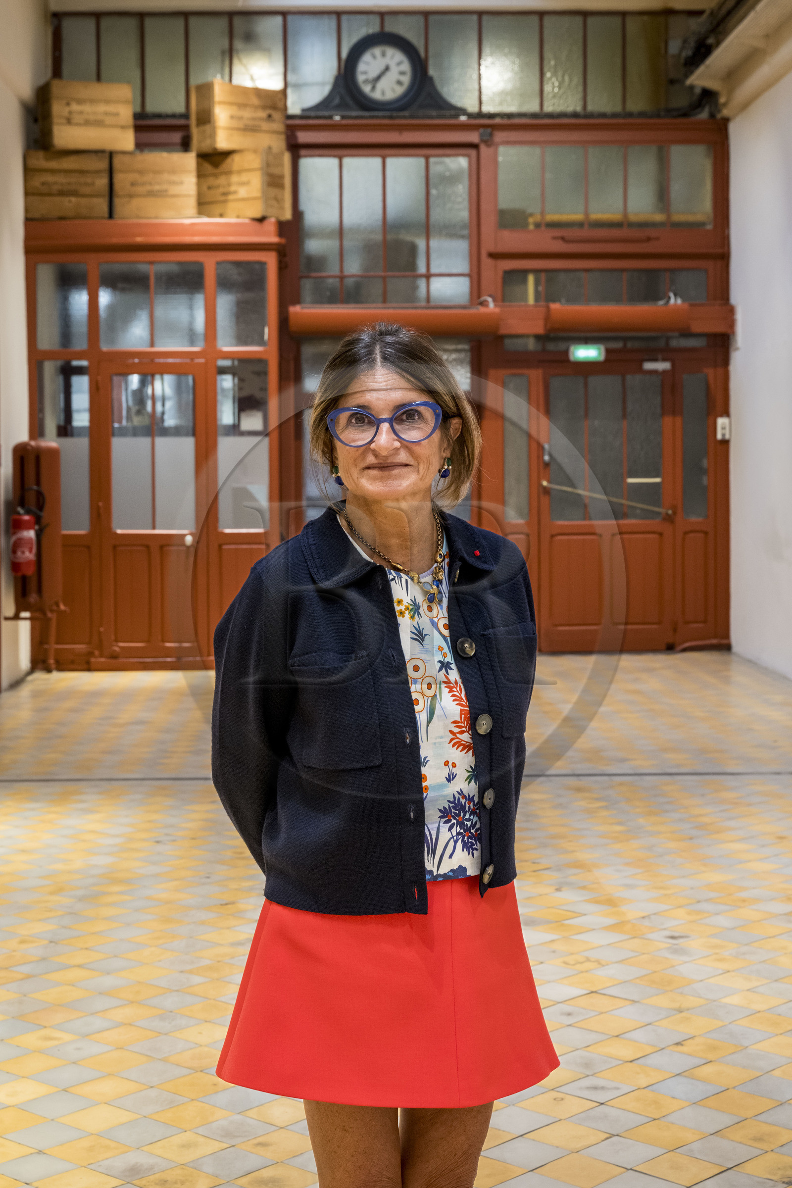 France, Côte-d'Or (21), Dijon, la fabrique de pains d'épices de la la maison Mulot et Petitjean, la PDG Catherine Petitjean