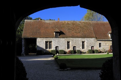 France, Seine Maritime, Varengeville sur Mer, the Manoir d' Ango (Ango Manor)