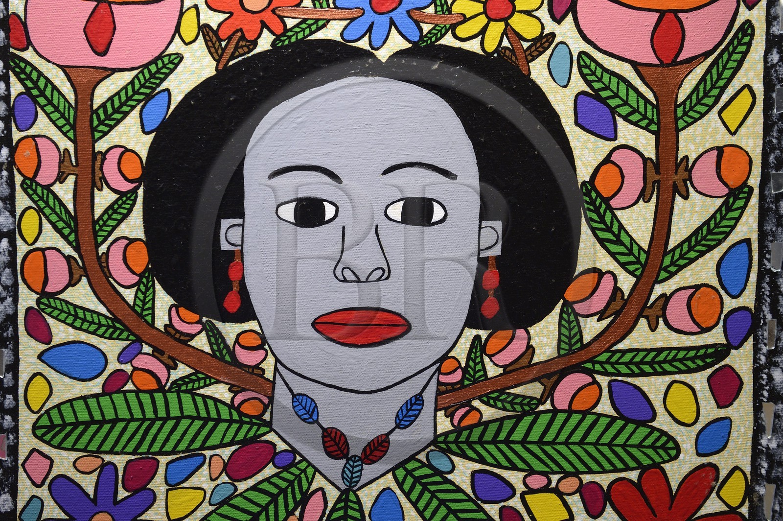 Panama, province de Colon, Portobelo, art Congo typique de la région Panama, province de Colon, Portobelo, art Congo typique de la région