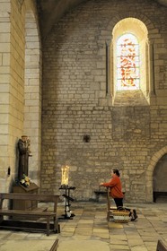 France, Nièvre (58), La Charité-sur-Loire, église prieuriale Notre-Dame