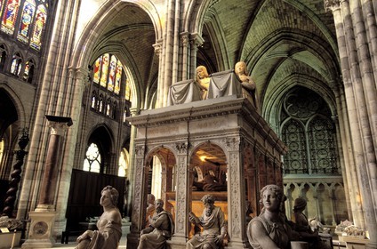France, Seine Saint Denis, Saint Denis, basilica, Anna of Brittany and Louis 12 mausoleum