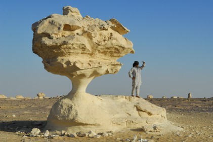 Egypt, Libyan Desert, the White Desert North of Farafra