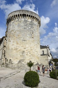 France, Dordogne, White Perigord, Perigueux, the Mataguerre tower on the Place Francheville