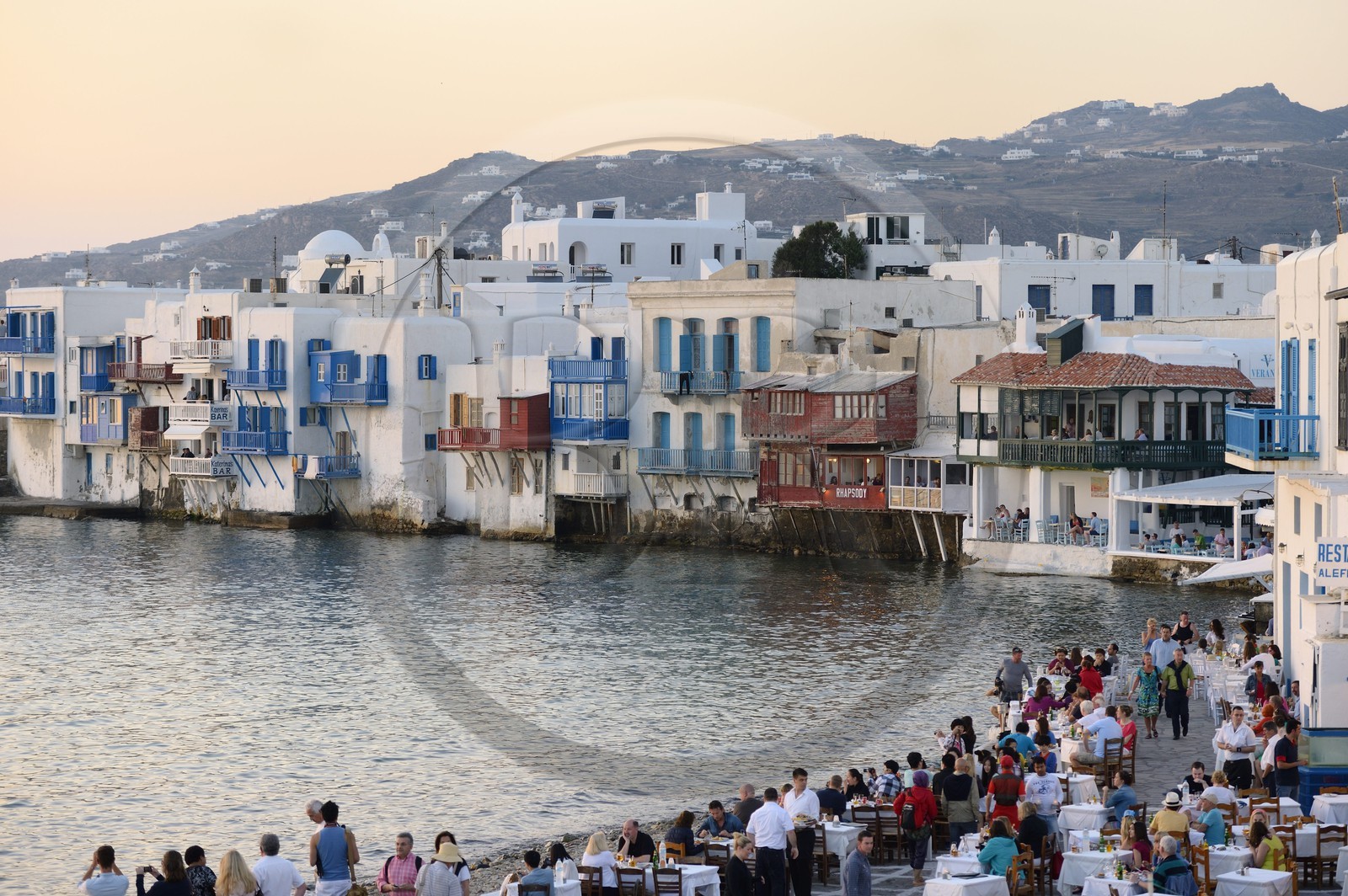 Greece, Cyclades islands, Mykonos island, Chora (Mykonos town), Little Venice district